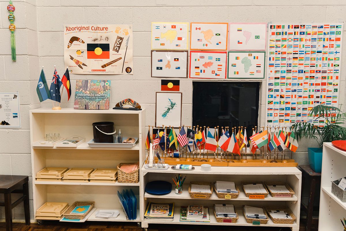 Inside a Children's House Montessori classroom