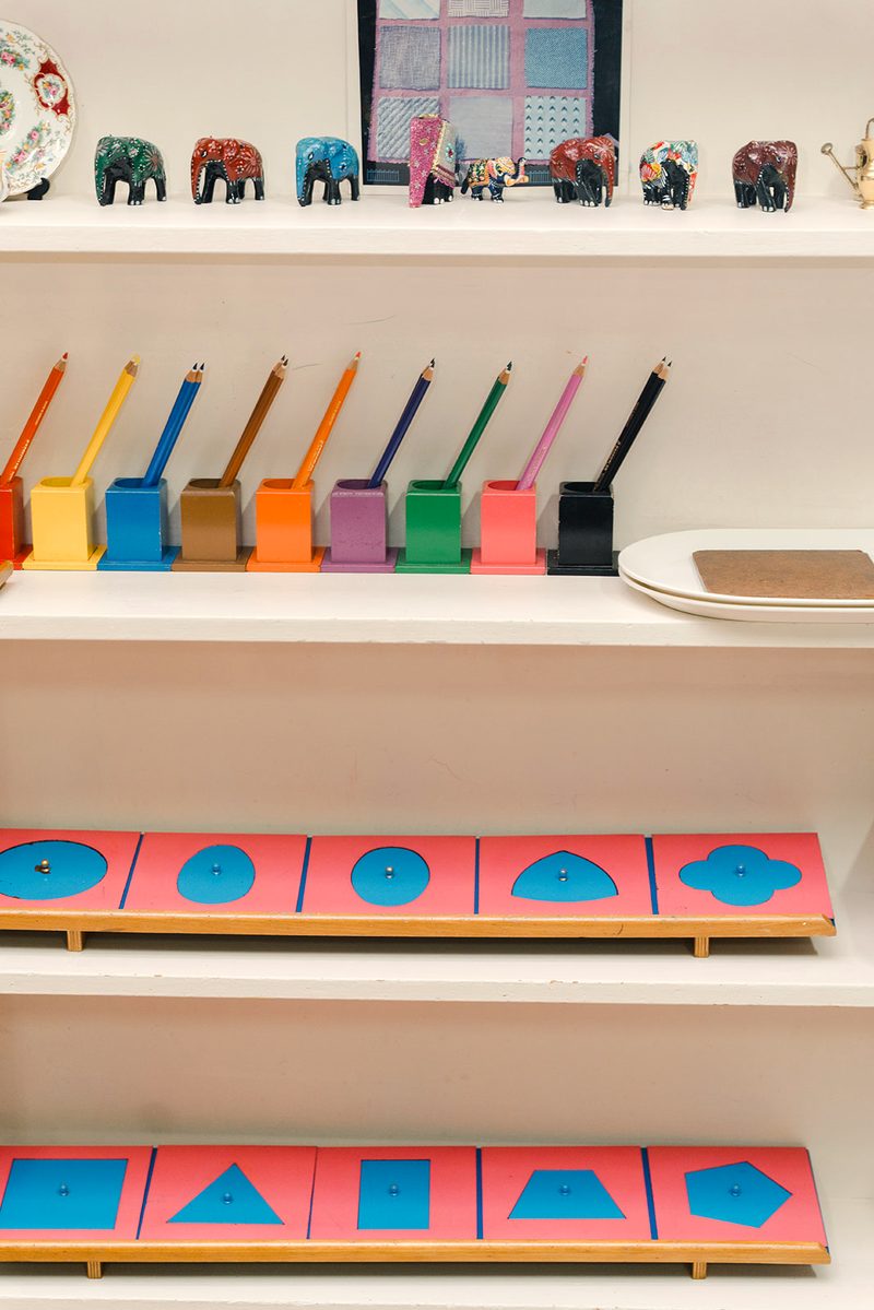 Montessori learning materials